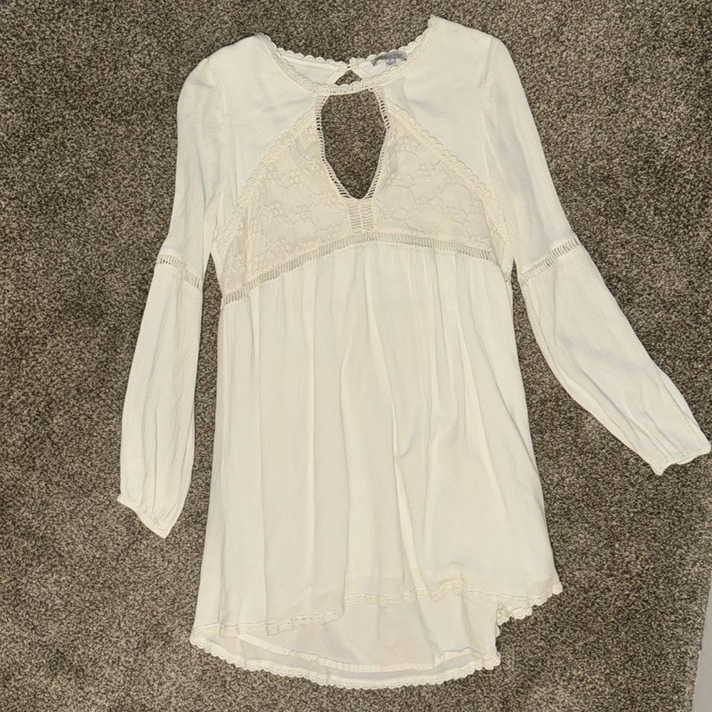 Patrons of Peace white dress